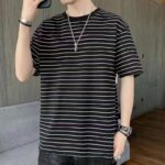 Men's striped shirt - 图片 2